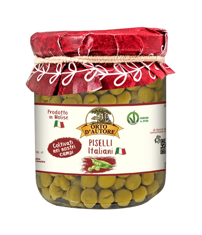 Piselli al naturale ORTO D'AUTORE